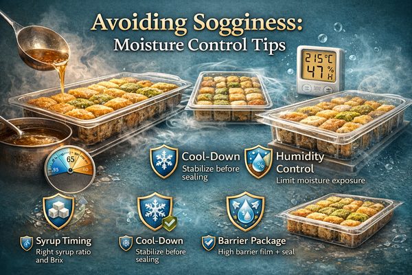 Avoiding Sogginess: Moisture Control Tips — Baklava Academy