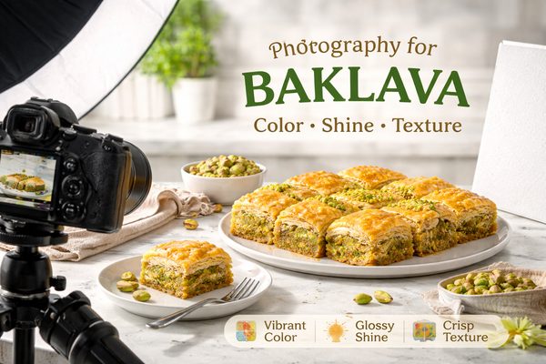 Photography for Baklava: Color, Shine, Texture — Baklava Academy